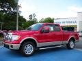 Red Candy Metallic - F150 Lariat SuperCab Photo No. 1