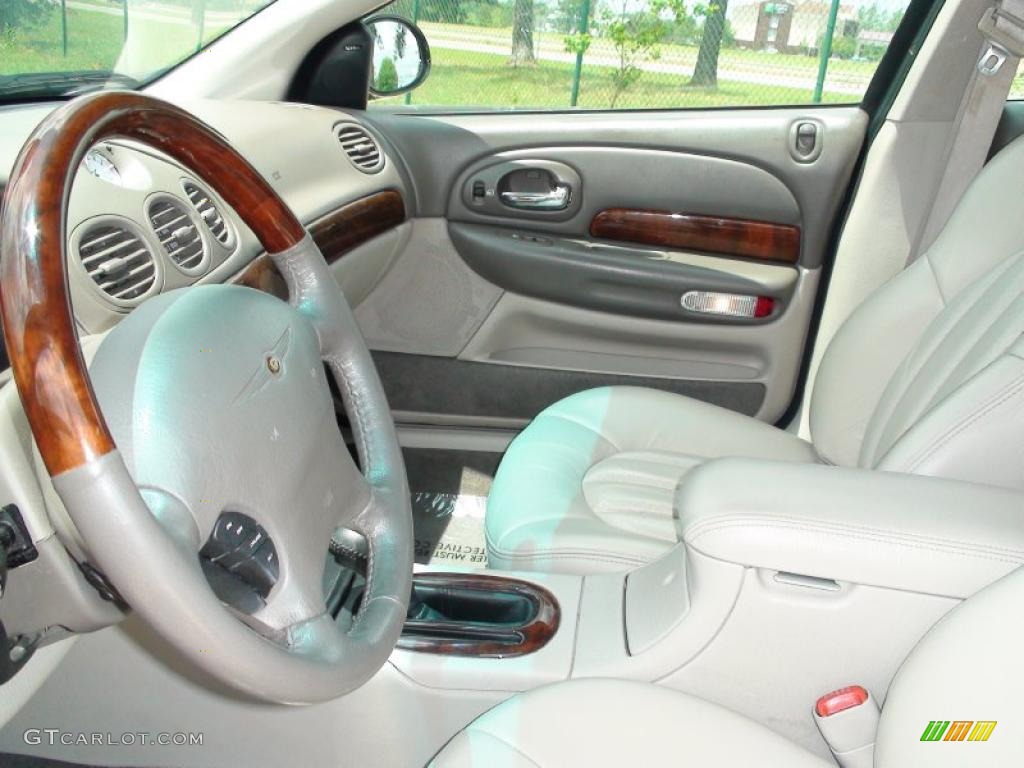 2001 LHS Sedan - Dark Garnet Red Pearl / Light Taupe photo #17