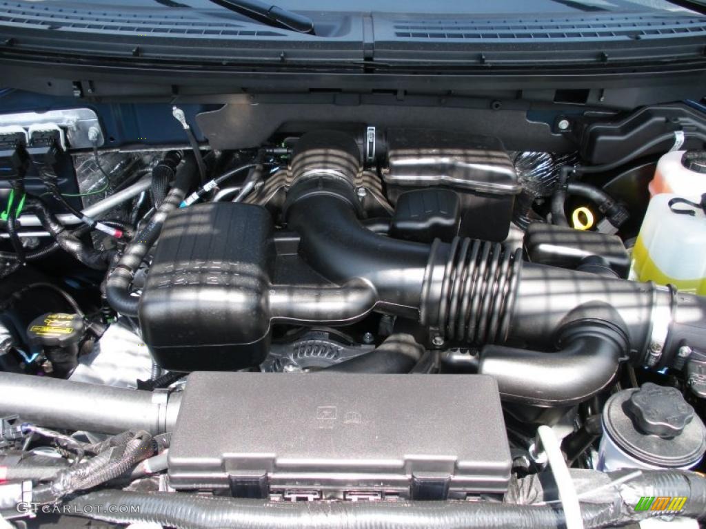 2010 F150 Lariat SuperCrew 4x4 - Dark Blue Pearl Metallic / Tan photo #11