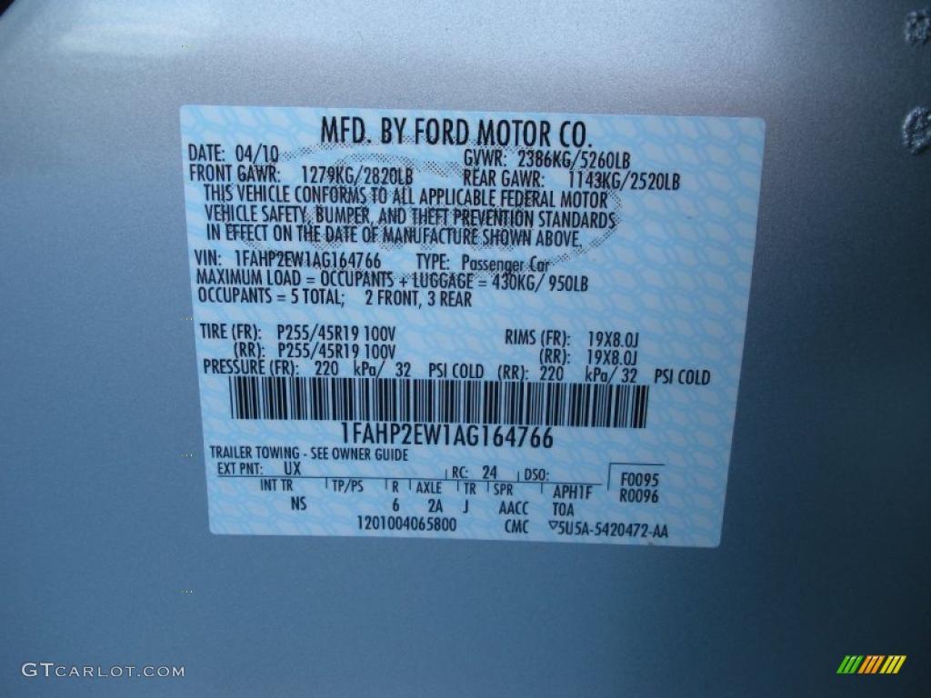 2010 Taurus SEL - Ingot Silver Metallic / Light Stone photo #13