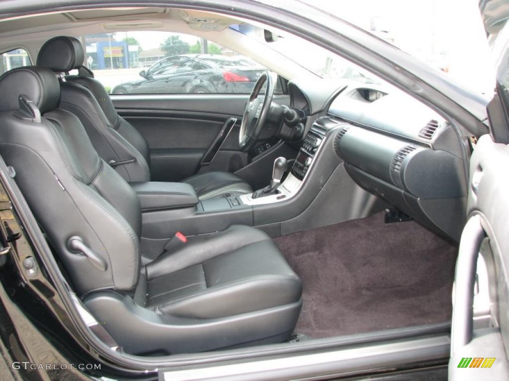 Graphite Black Interior 2007 Infiniti G 35 Coupe Photo #29907532