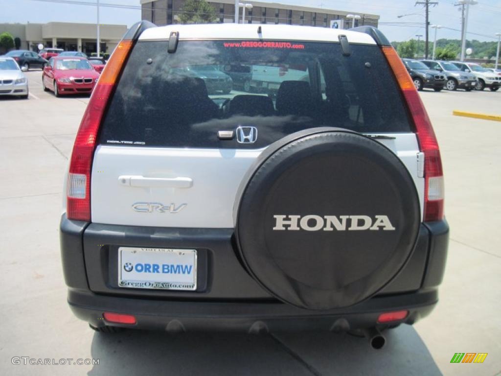 2003 CR-V EX 4WD - Taffeta White / Gray photo #6