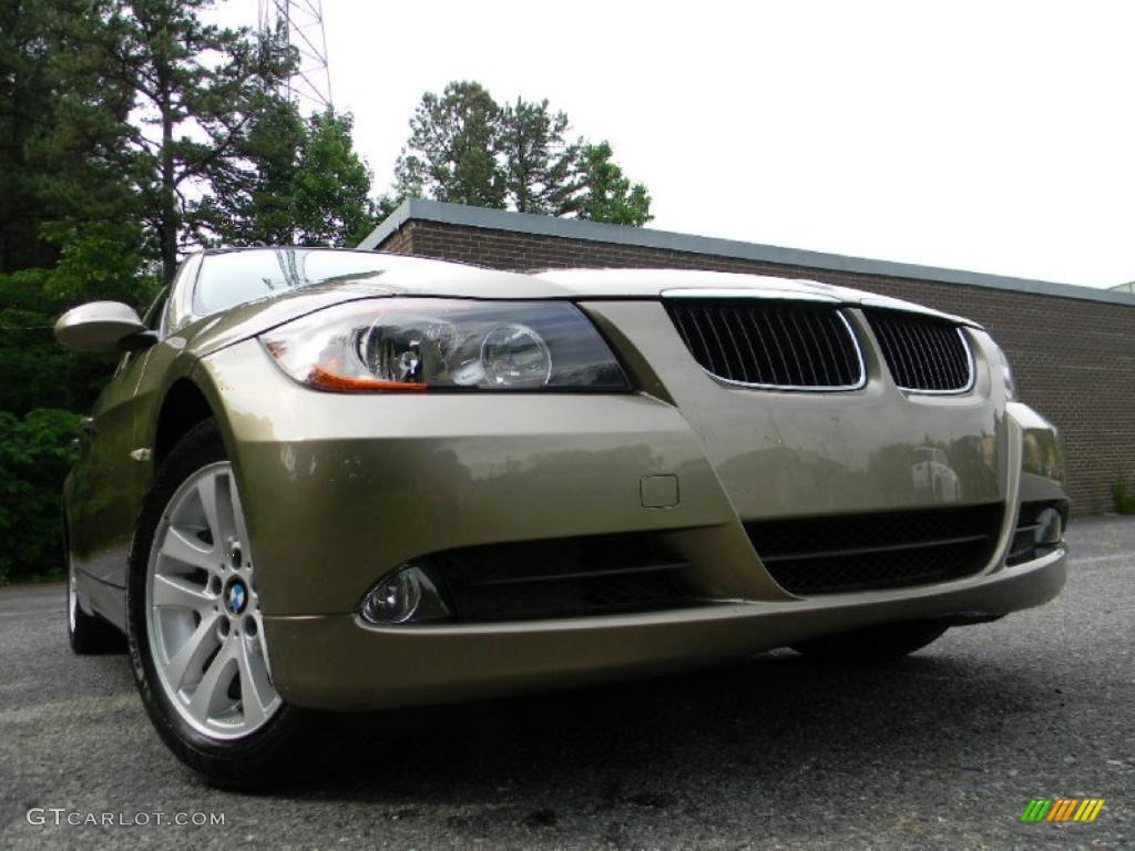 2006 3 Series 325i Sedan - Sonora Metallic / Beige photo #2