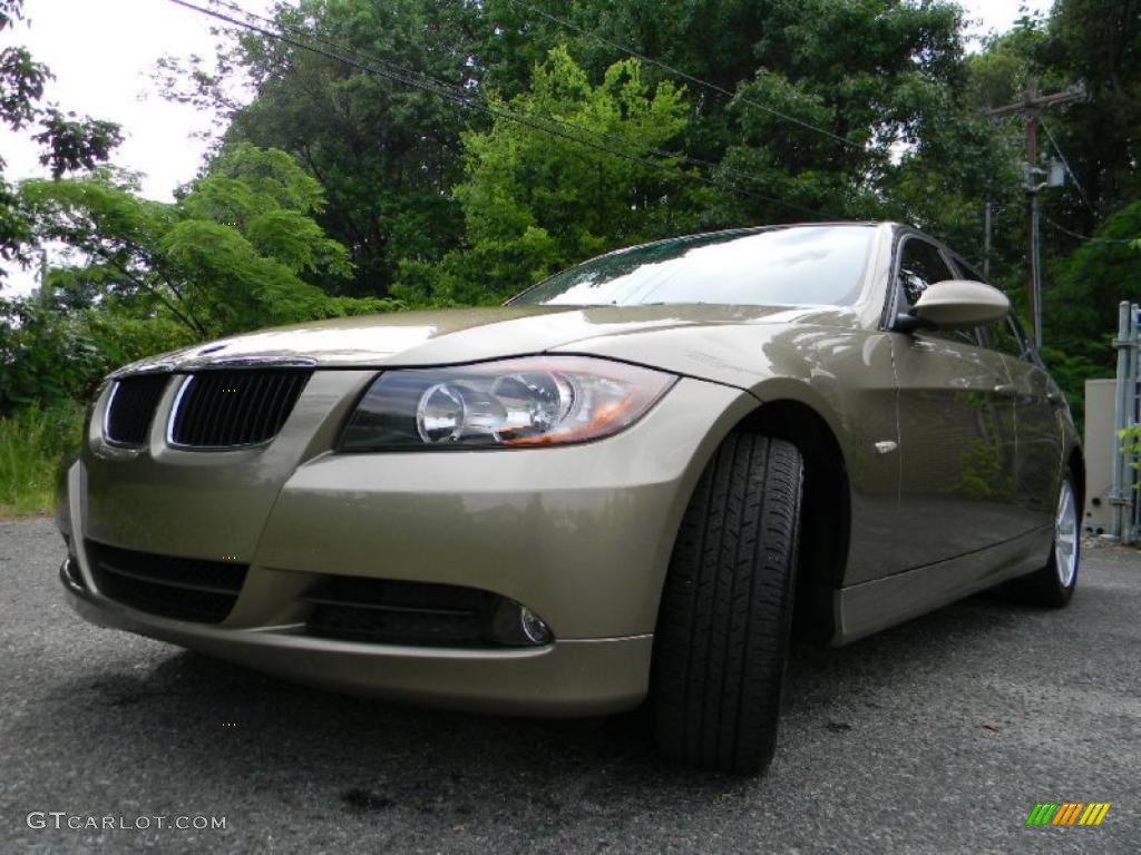 2006 3 Series 325i Sedan - Sonora Metallic / Beige photo #4
