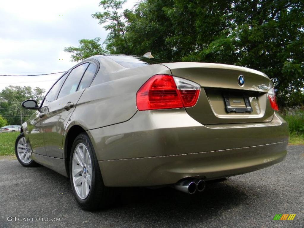 2006 3 Series 325i Sedan - Sonora Metallic / Beige photo #6