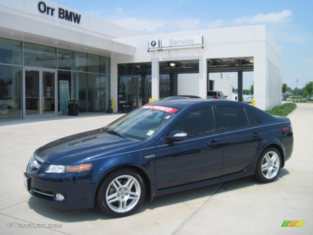 Royal Blue Pearl Acura TL