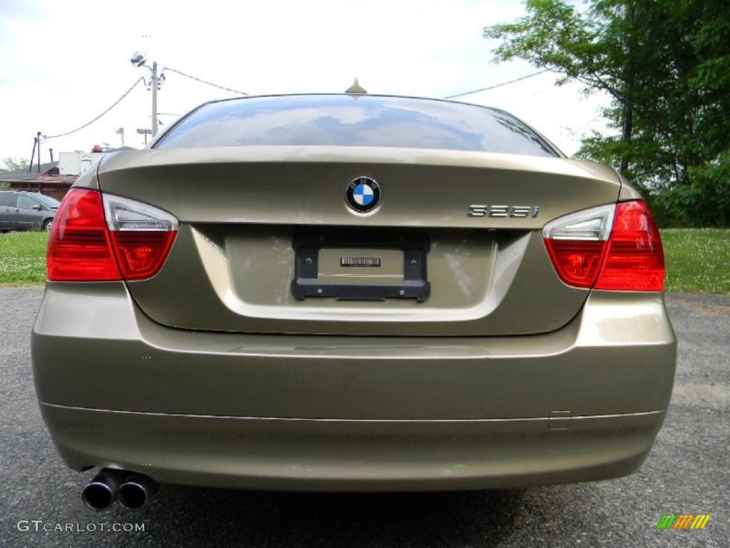 2006 3 Series 325i Sedan - Sonora Metallic / Beige photo #7