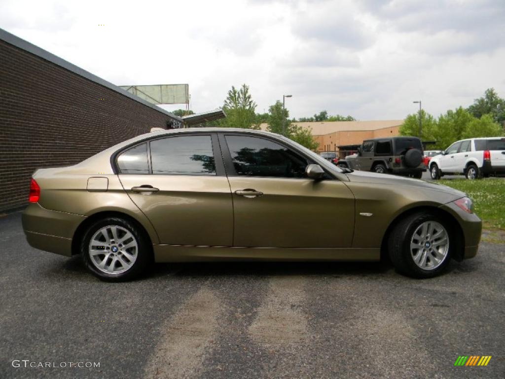 2006 3 Series 325i Sedan - Sonora Metallic / Beige photo #9