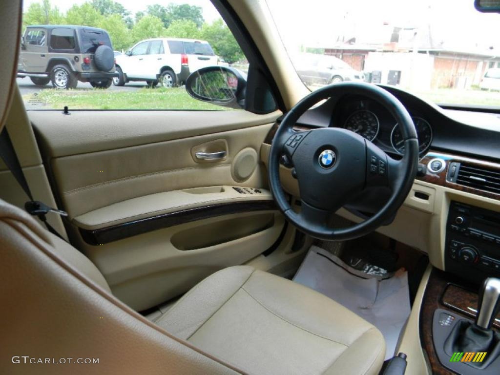 2006 3 Series 325i Sedan - Sonora Metallic / Beige photo #10