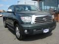 2008 Timberland Green Mica Toyota Tundra Limited Double Cab 4x4  photo #2