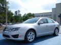 2010 Brilliant Silver Metallic Ford Fusion SE  photo #1