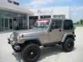 2005 Light Khaki Metallic Jeep Wrangler Rubicon 4x4  photo #1