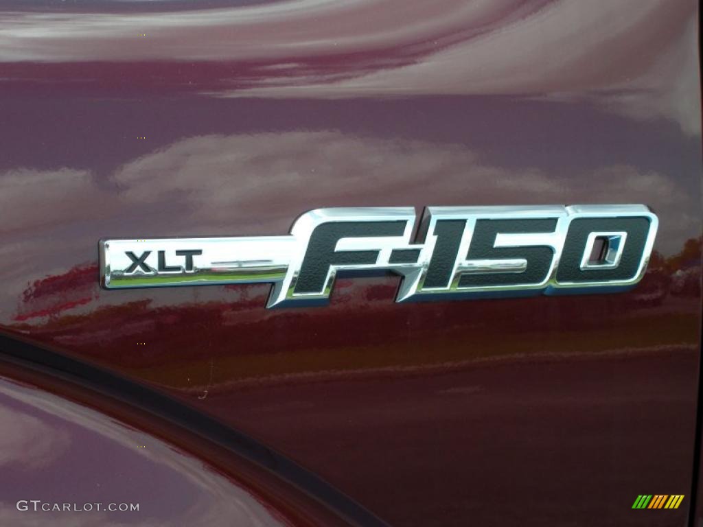 2010 F150 XLT SuperCrew - Royal Red Metallic / Tan photo #4