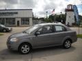 Medium Gray Metallic - Aveo LS Sedan Photo No. 2