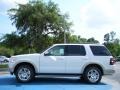 2010 White Platinum Tri-Coat Ford Explorer Eddie Bauer  photo #2