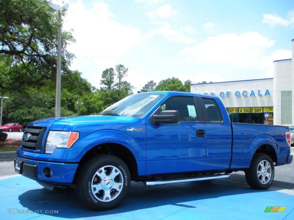 Blue Flame Metallic Ford F150