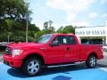 2010 Vermillion Red Ford F150 STX SuperCab  photo #1