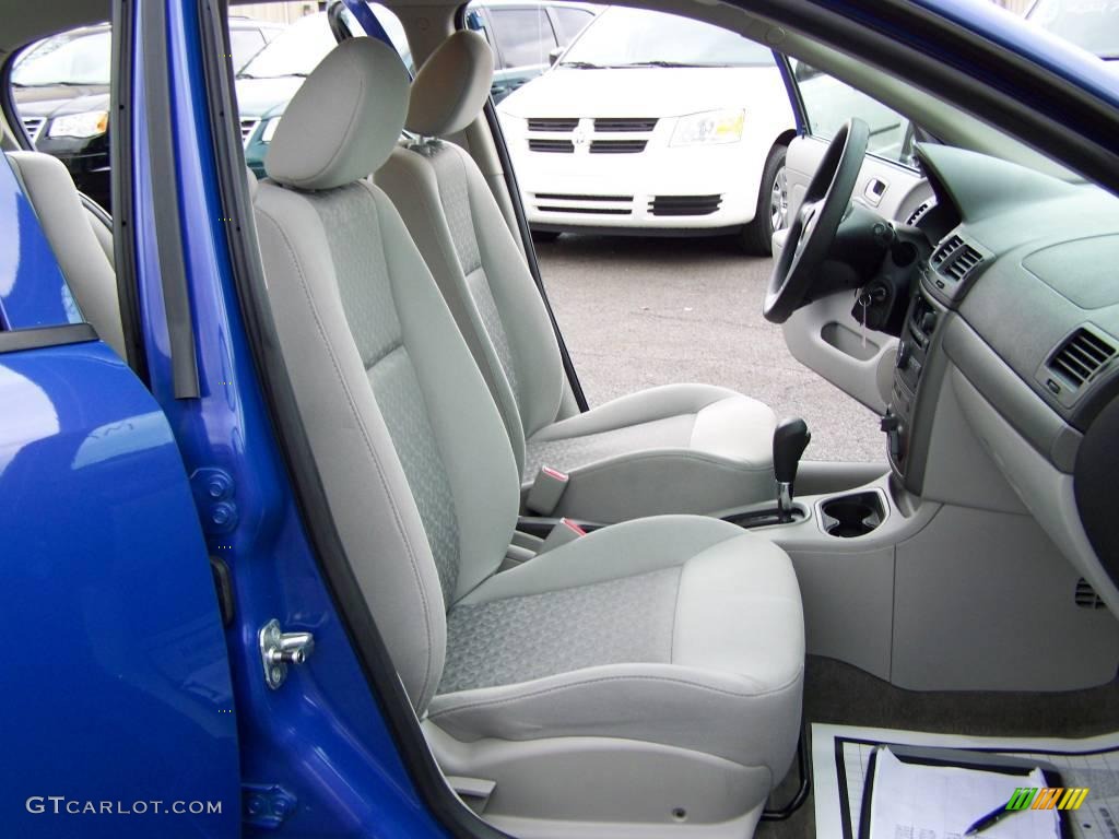 2008 Cobalt LS Sedan - Blue Flash Metallic / Gray photo #9