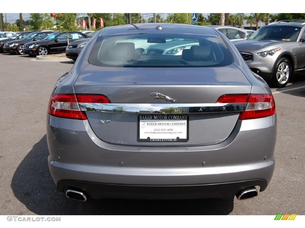 2010 XF Premium Sport Sedan - Lunar Grey Metallic / Warm Charcoal photo #17