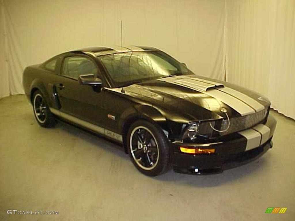 2007 Mustang GT Premium Coupe - Black / Light Graphite photo #2