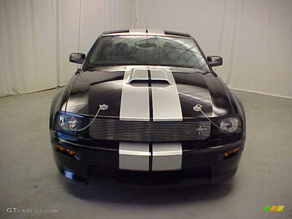 2007 Mustang GT Premium Coupe - Black / Light Graphite photo #3