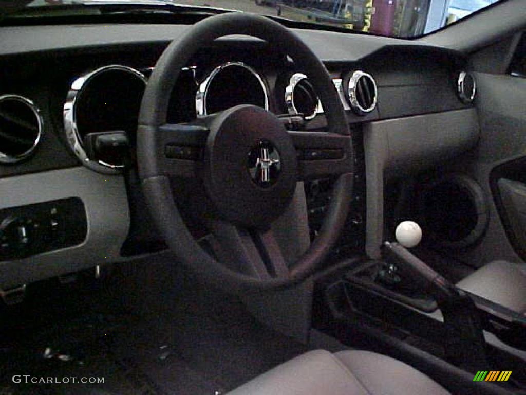 2007 Mustang GT Premium Coupe - Black / Light Graphite photo #12