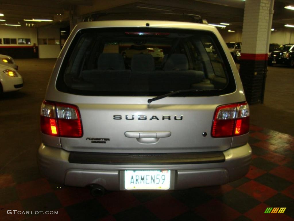 2001 Forester 2.5 S - Silverthorn Metallic / Gray photo #8