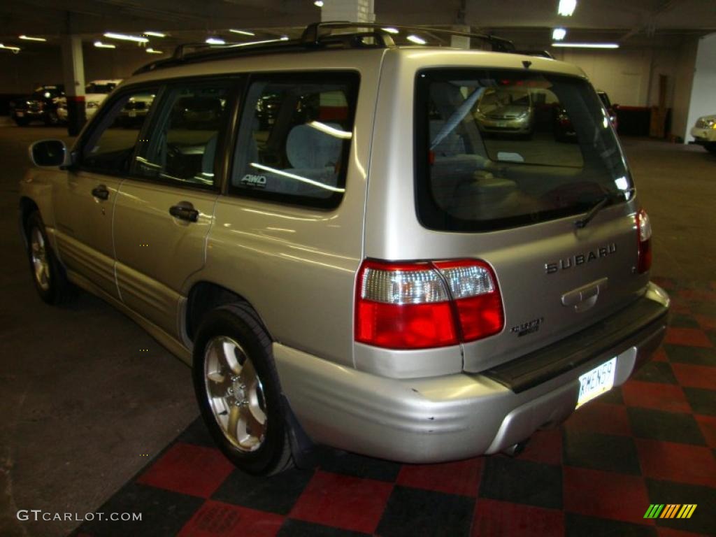2001 Forester 2.5 S - Silverthorn Metallic / Gray photo #9