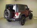 2008 Red Rock Crystal Pearl Jeep Wrangler X 4x4  photo #19