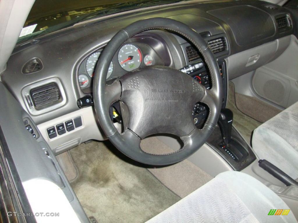 2001 Forester 2.5 S - Silverthorn Metallic / Gray photo #11