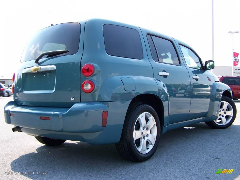 2007 HHR LT - Golden Teal Metallic / Gray photo #4