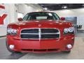 2010 Inferno Red Crystal Pearl Dodge Charger SXT  photo #2