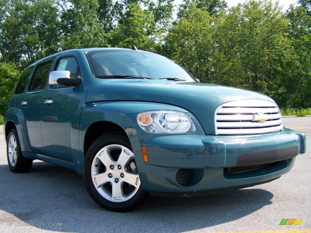 2007 HHR LT - Golden Teal Metallic / Gray photo #7