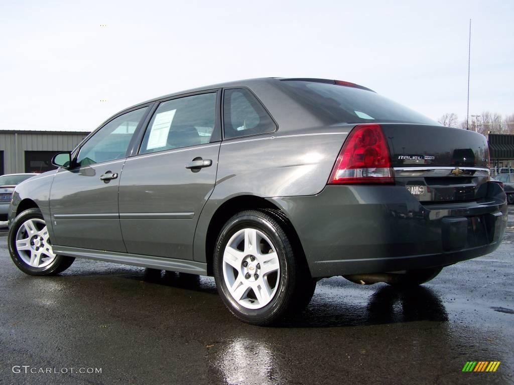 2007 Malibu Maxx LT Wagon - Dark Gray Metallic / Titanium Gray photo #6