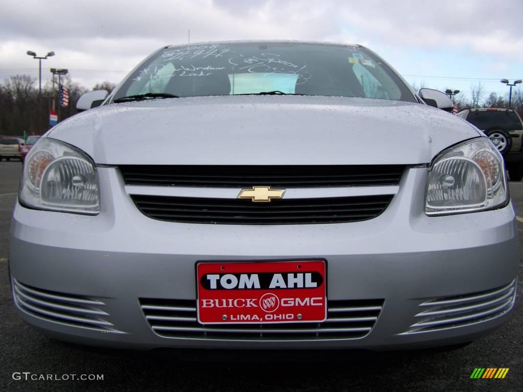 2008 Cobalt LT Coupe - Ultra Silver Metallic / Gray photo #2