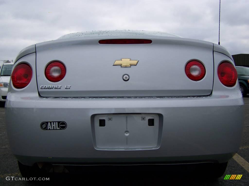 2008 Cobalt LT Coupe - Ultra Silver Metallic / Gray photo #4