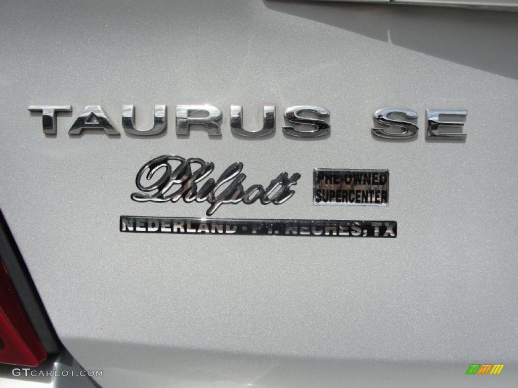 2004 Taurus SE Sedan - Silver Frost Metallic / Dark Charcoal photo #19