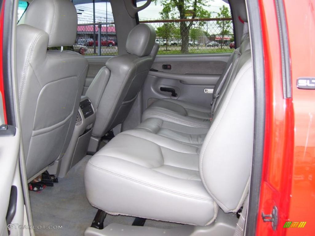 2003 Sierra 2500HD SLT Crew Cab 4x4 - Fire Red / Pewter photo #12