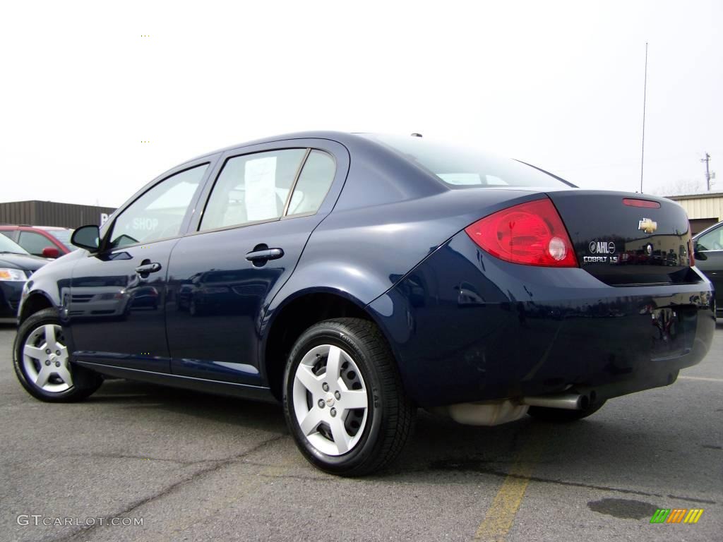 2008 Cobalt LS Sedan - Imperial Blue Metallic / Gray photo #4