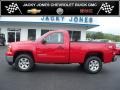 2009 Fire Red GMC Sierra 1500 SLE Regular Cab 4x4  photo #1