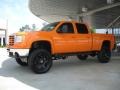 Custom Orange - Sierra 2500HD Z71 Crew Cab 4x4 Photo No. 7