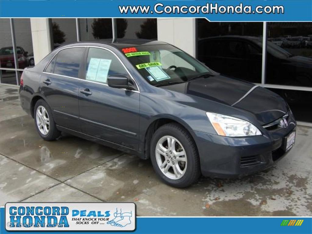 2007 Graphite Pearl Honda Accord EXL Sedan 29899391 Photo 2