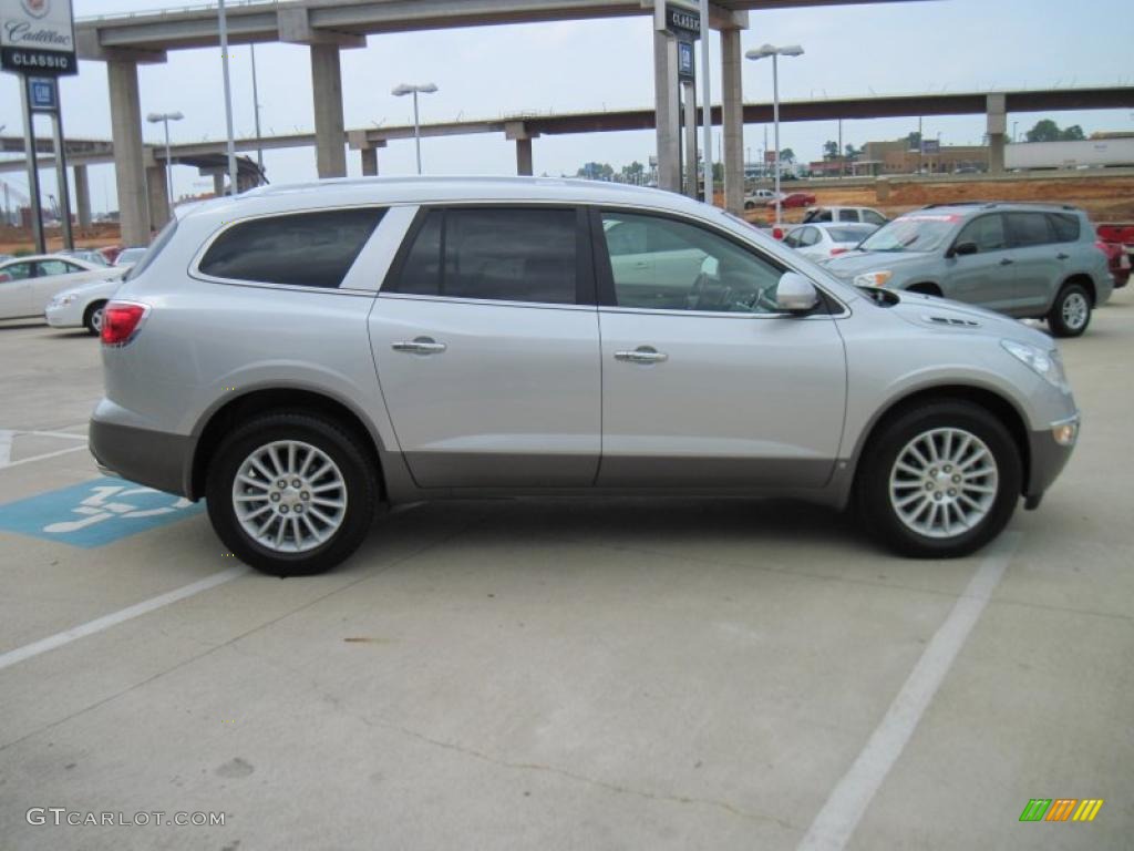 2010 Enclave CXL AWD - Quicksilver Metallic / Ebony/Ebony photo #4