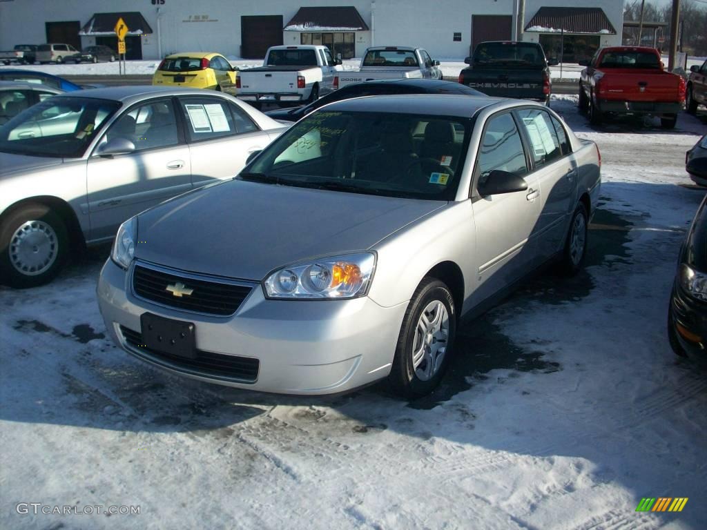 2006 Malibu LS Sedan - Silverstone Metallic / Titanium Gray photo #1