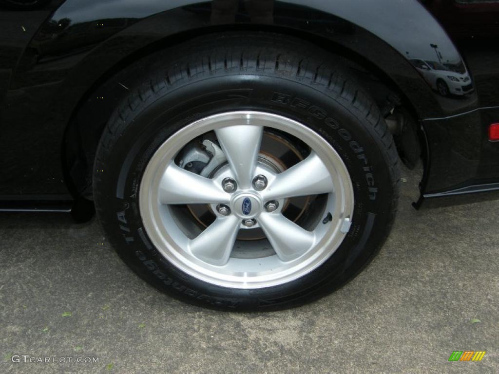 2007 Mustang GT Premium Coupe - Black / Black/Red photo #11