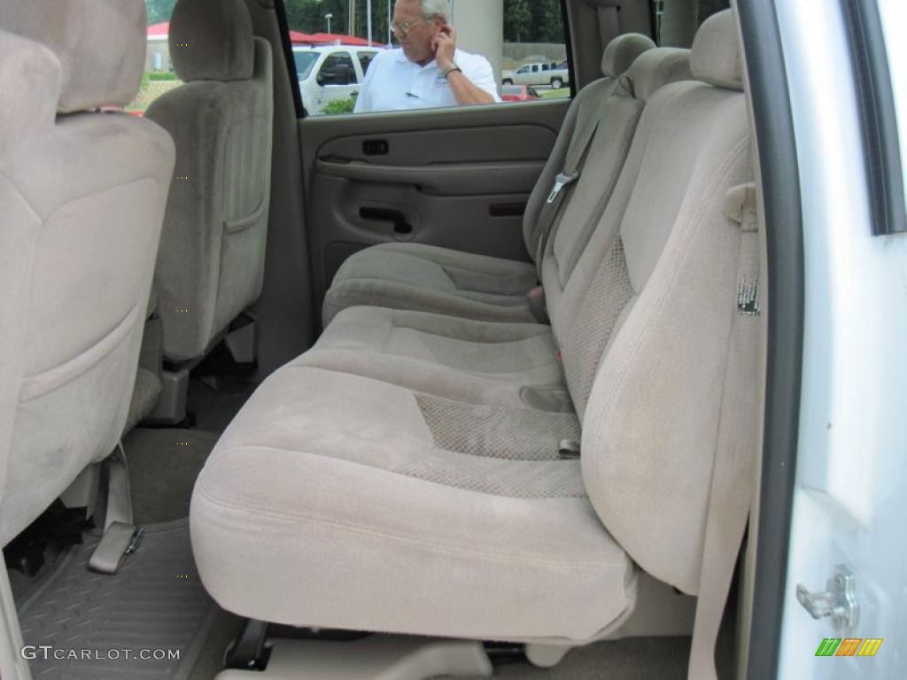 2007 Silverado 1500 Classic LT Crew Cab 4x4 - Summit White / Tan photo #9