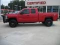 2007 Victory Red Chevrolet Silverado 2500HD LT Extended Cab 4x4  photo #3