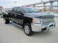 Black - Silverado 3500HD LT Crew Cab 4x4 Dually Photo No. 2