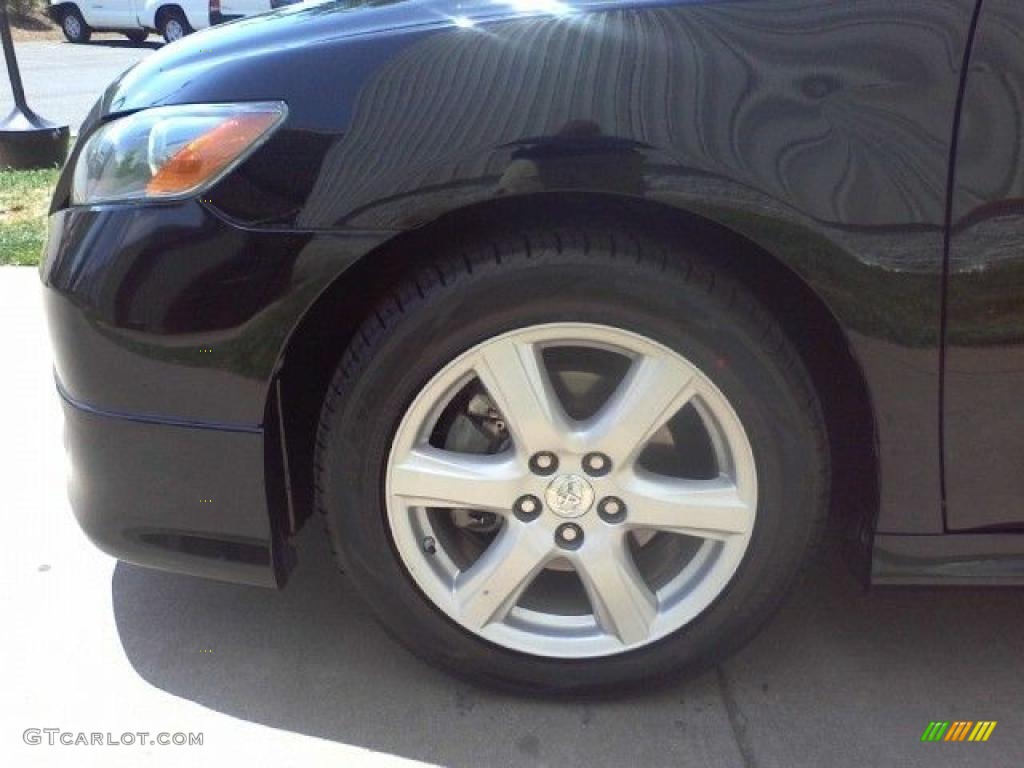 2007 Camry SE - Black / Dark Charcoal photo #3