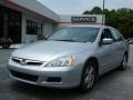 2007 Alabaster Silver Metallic Honda Accord SE Sedan  photo #1